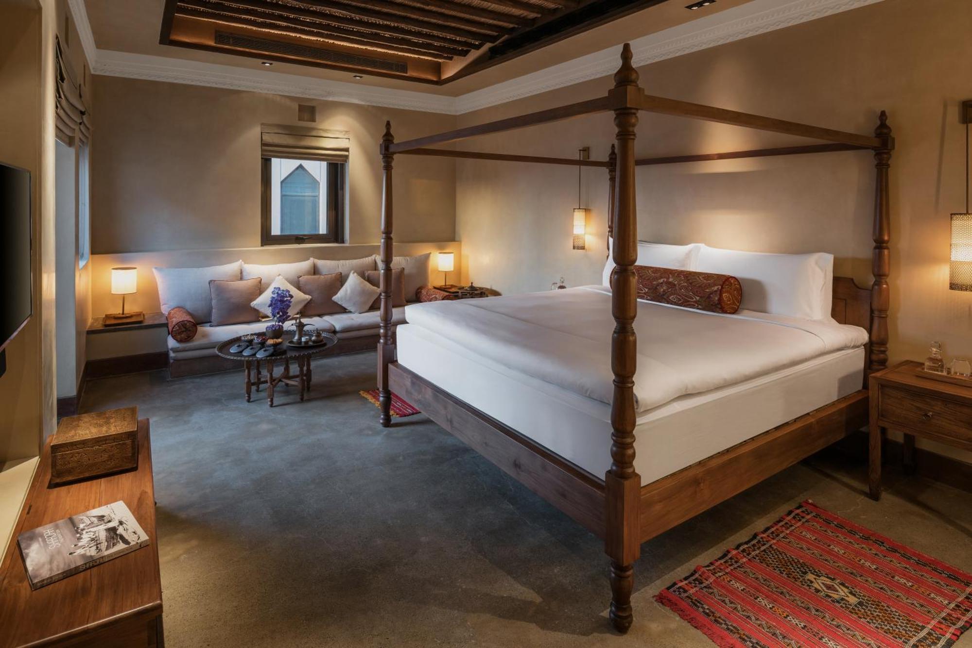 מלון The Chedi Al Bait, שארג'ה מראה חיצוני תמונה A bedroom at the hotel