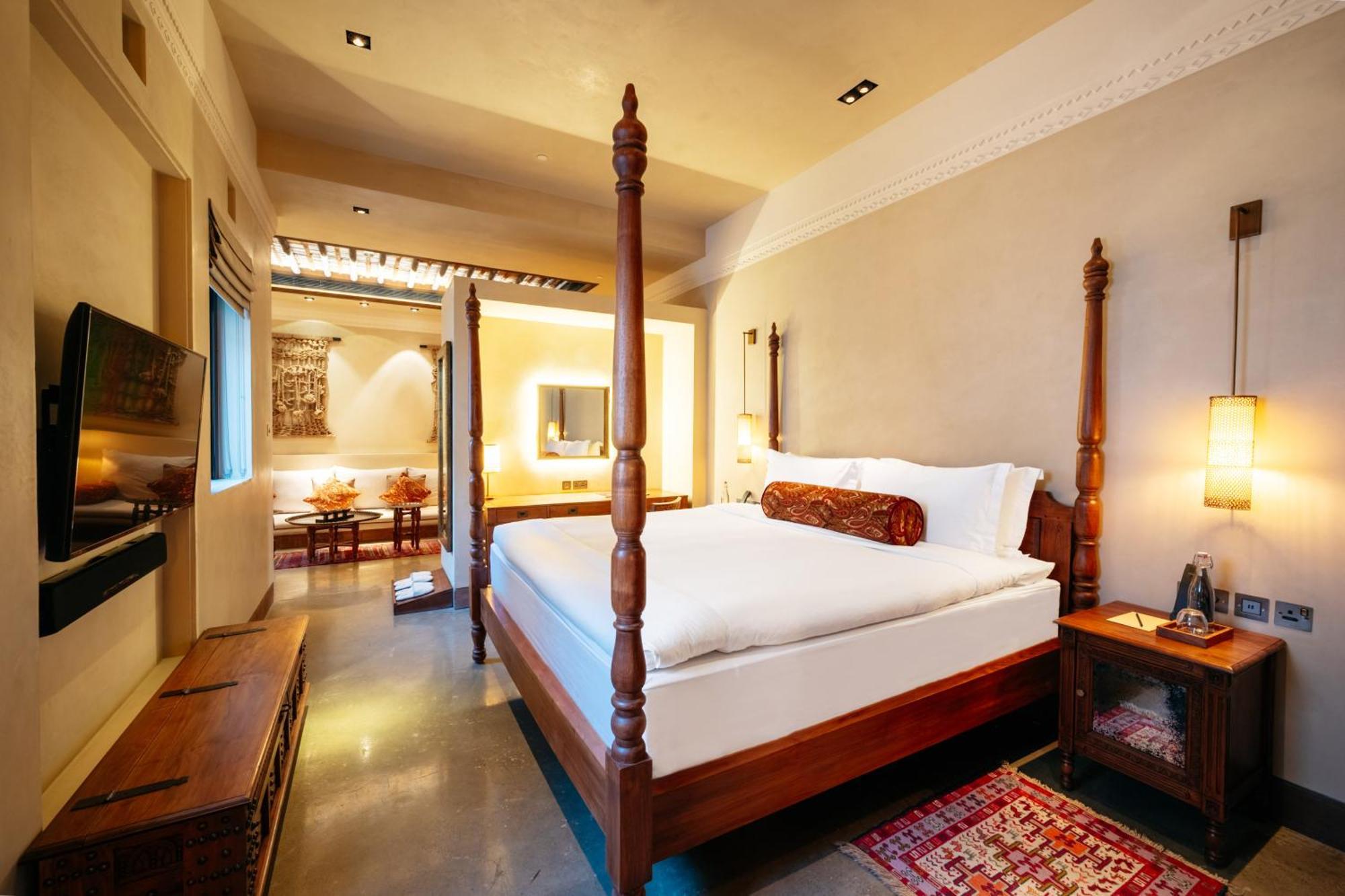 מלון The Chedi Al Bait, שארג'ה מראה חיצוני תמונה A bedroom at the hotel