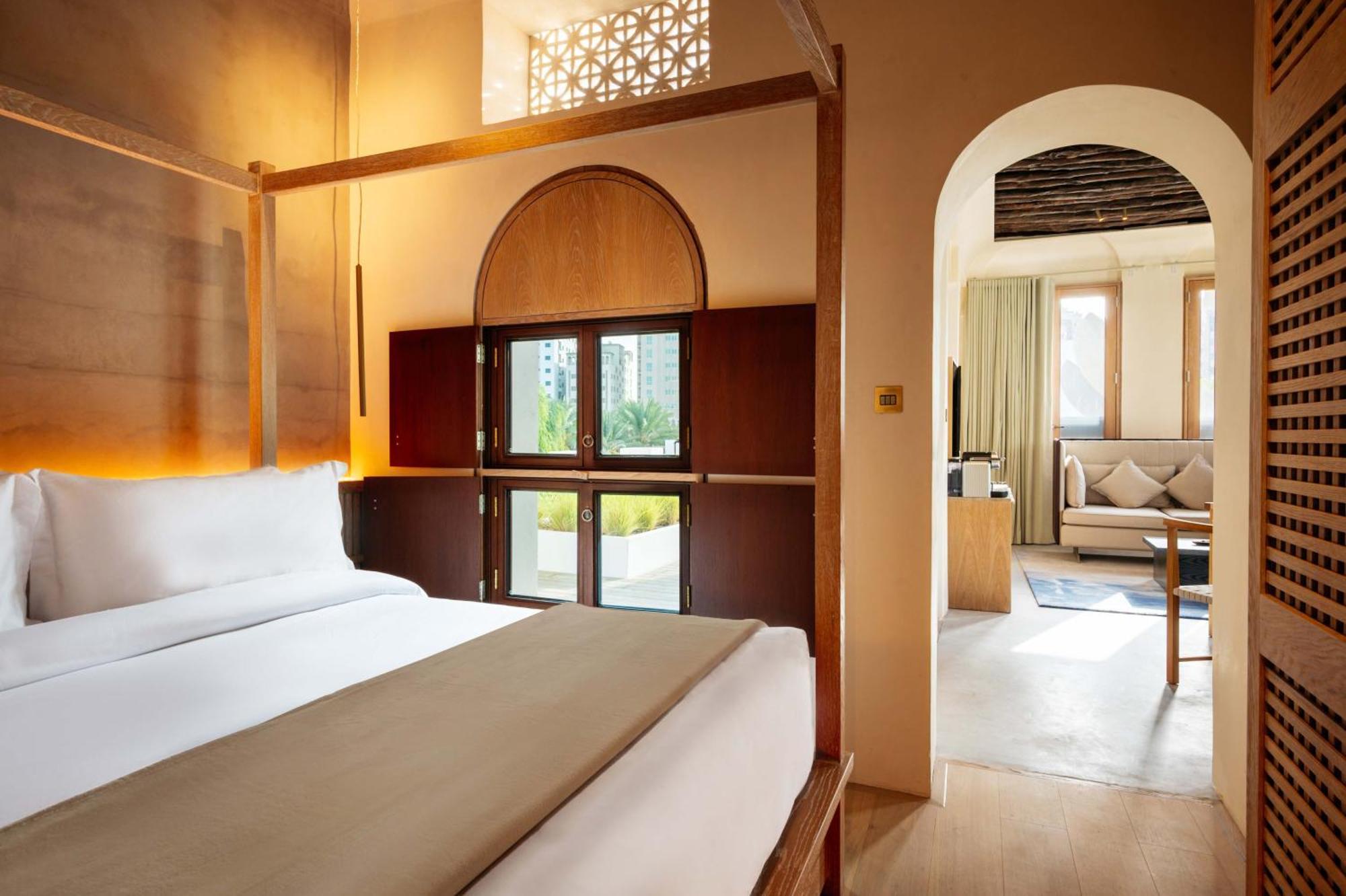 מלון The Chedi Al Bait, שארג'ה מראה חיצוני תמונה A room at the hotel