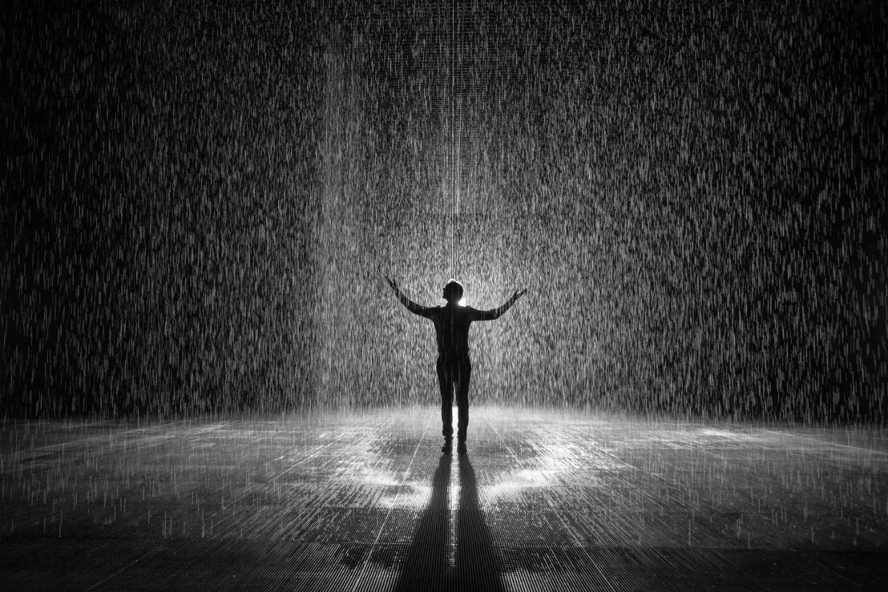 מלון The Chedi Al Bait, שארג'ה מראה חיצוני תמונה Rain Room by Carsten Egevang